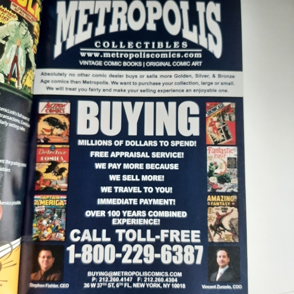 EUC THE OVERSTREET COMIC BOOK PRICE GUIDE - Picture 9 of 13